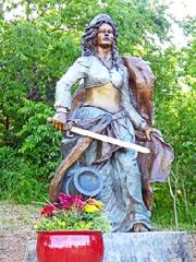St. Barbara bronze